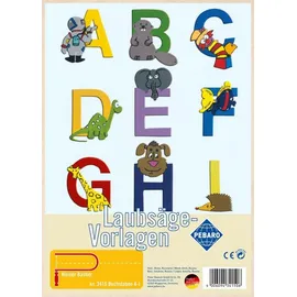 Peter Bausch GmbH & Co. KG Laubsägevorlage Buchstaben A - I (341S)