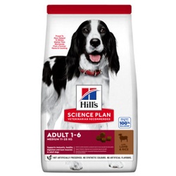 Hill's Adult Medium Lamm & Reis Hundefutter 2 x 2,5 kg