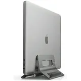 SODIAL Macbook-hülle Mit Schwerkraftständer, Grau