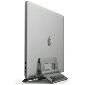 SODIAL Macbook-hülle Mit Schwerkraftständer, Grau