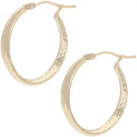 FIRETTI Creolen gedreht Gelbgold 585 96985047-0 19mm