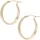 FIRETTI Creolen gedreht Gelbgold 585 96985047-0 19mm