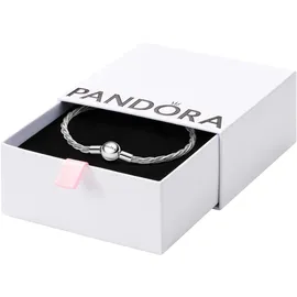 Pandora Gedrehtes Schlangen-Gliederarmband Silber 593757C00-21 Größe 21 cm