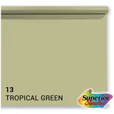 Superior Hintergrund 1.35x11m Tropical Green (nr 13) (Sperrgut)