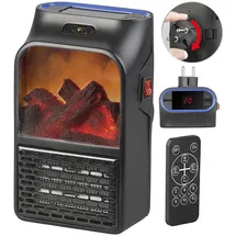 Sichler Haushaltsgeräte Heizlüfter 500 W Schwarz