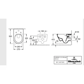 Villeroy & Boch Subway 2.0 (5614A1T2)