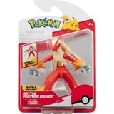 Jazwares Pokémon Battle Feature Figure - Lohgock, offizielle bewegliche Figuren, 11.5 cm