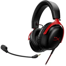 Kingston HyperX Cloud III Gaming Headset Schwarz/Rot