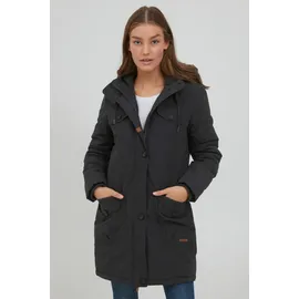 Oxmo Parka OXTala Damen Wintermantel Mantel gefüttert mit hochabschließendem Kragen, - S