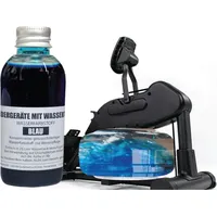 LevinQ Rudergerät Tankwasserfarbe Blau fur Wasserrudergerätetanks wie Waterrower, Skandika,