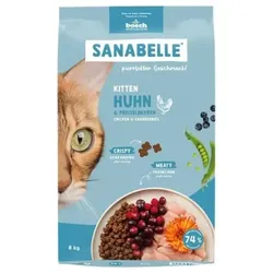 SANABELLE Kitten Huhn 8 kg für Kätzchen sowie tragende und säugende Katzen