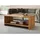 Massivmoebel24 Couchtisch Wildeiche natur geölt 120 x 45 x 45 cm