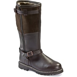 Meindl Herren Fliegerstiefel, 45 - dunkelbraun/marine