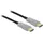 DeLock Aktives Optisches Kabel HDMI 4K 60 Hz 50 m Schwarz/Grau