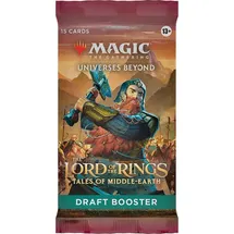 Wizards of the Coast Magic: The Gathering The Lord of The Rings: Tales of Middle-Earth Draft Booster - englisch
