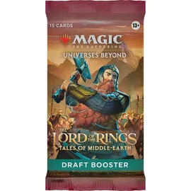 Wizards of the Coast Magic: The Gathering The Lord of The Rings: Tales of Middle-Earth Draft Booster - englisch