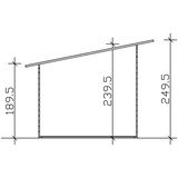 SKANHOLZ Skan Holz Ole 300 x 250 cm, natur