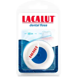 Lacalut Zahnseide gewachst, mit Perforation