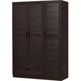 [en.casa] Kleiderschrank Finning 176x120x52 cm