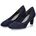 Woms Court Shoe für blau 38