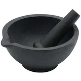 KING HOFF Gusseisen Mörser mit Stößel Ø 13 cm 6,5 cm