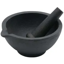 KING HOFF Gusseisen Mörser mit Stößel Ø 13 cm 6,5 cm