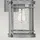 quintiesse Außenleuchte Aluminium Glas 38,2 cm E27 IP44 grau transparent