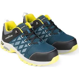 Goodyear S1P Sicherheitsschuhe Petrol/Gelb 40