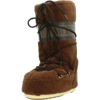 MOON BOOT Icon Fleece Herren Braun 38