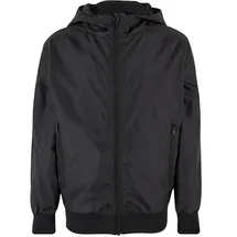 URBAN CLASSICS Windbreaker Schwarz/Rot 110/116