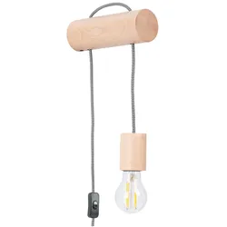 Wandleuchte NIMBI E27 mit Schalter