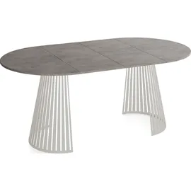 WFL GROUP Naro Ø 120 cm Dunkelgrau