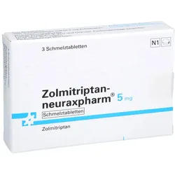 ZOLMITRIPTAN-neuraxpharm 5 mg Schmelztabletten 3 St