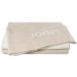 Joop! Wohndecke Uni-Doubleface Chateau-Natur