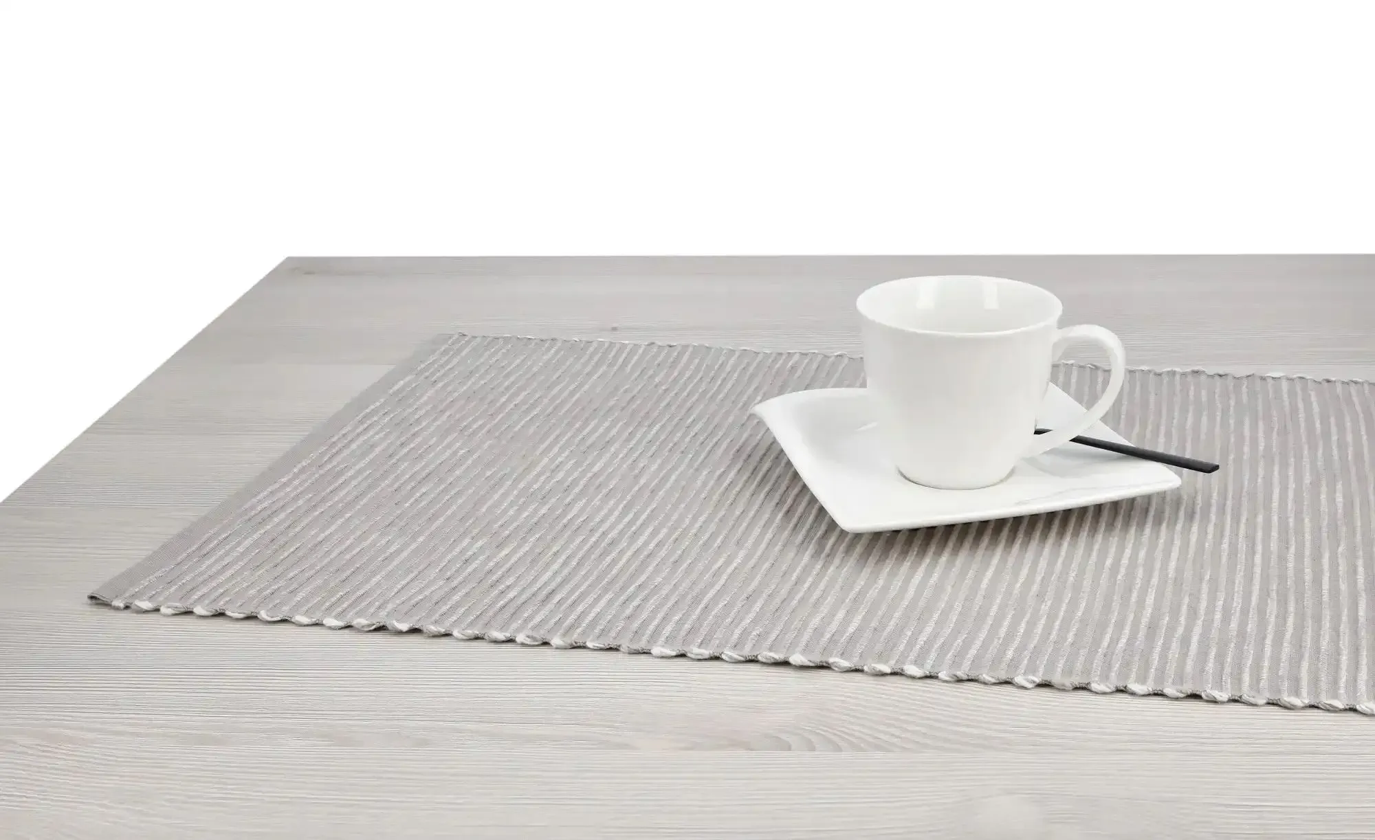HOME STORY Platzset  Greta , creme , Maße (cm): B: 32