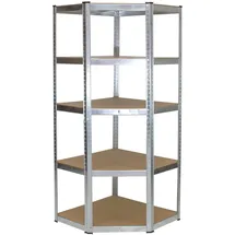 Trutzholm Eckregal 180x75x40 cm Schwerlastregal Steckregal Lagerregal Kellerregal 875 kg Traglast