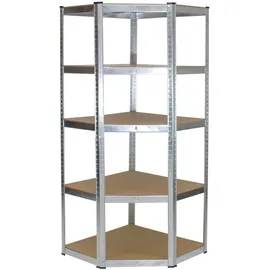 Trutzholm Eckregal 180x75x40 cm Schwerlastregal Steckregal Lagerregal Kellerregal 875 kg Traglast