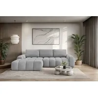 OTTO home Eckcouch Polyester 2-Sitzer Grau