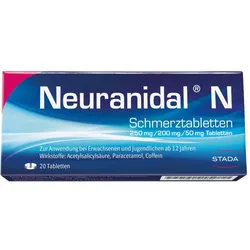 Neuranidal N Schmerztabletten 20 St Tabletten