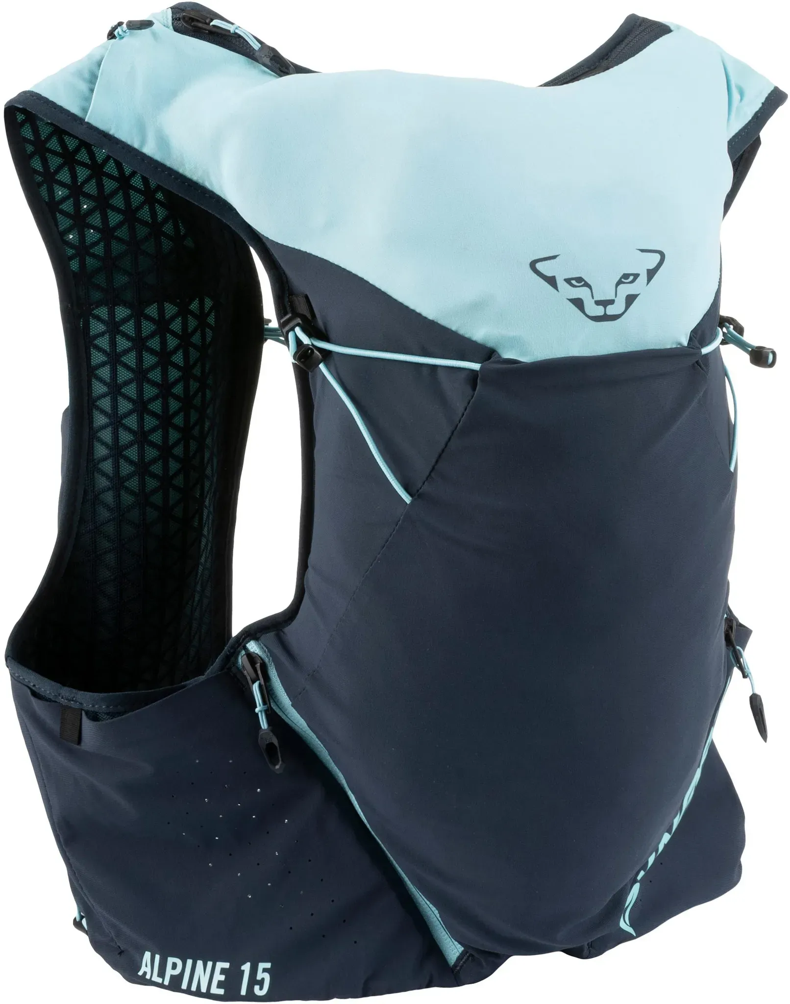 Dynafit 15 VEST Trinkrucksack in marine blue-blueberry, Größe M/L - blau