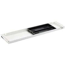 TecLines TUS006W Unterbau Schublade 186mm tief L, abschließbar, weiß