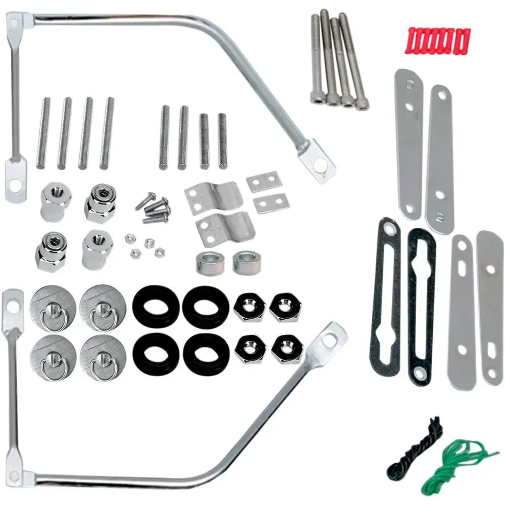 Saddlemen Harley Davidson Sportster S4 Komplett-schnellverschlusssatz Schraubensatz - Chrome - One Size