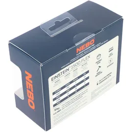 Nebo Tools EinsteinTM 1500 Flex Scheinwerfer - Grey - 1500 Lumina
