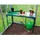 Vitavia Alutisch mit 1 HKP-Ablagefläche 121 cm x 54 cm Smaragd