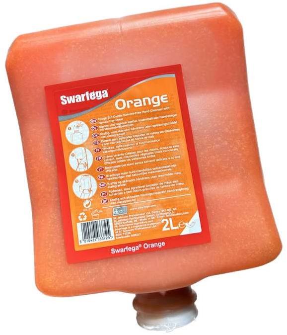 2 Liter Swarfega Orange deb stoko, Industriehandreiniger