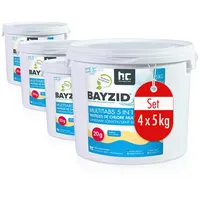 BAYZID® 4x 5 kg Multitabs 20g 5in1 für Pools