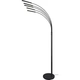 Trio Reality LED Stehleuchte Reed Schwarz matt 1955 mm x 305 mm x 857 mm