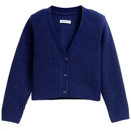 Tom Tailor Strickjacke mit V-Ausschnitt blau 92 EU