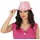 Fiestas Guirca Rosa Gangsterhut Unisex Einheitsgröße