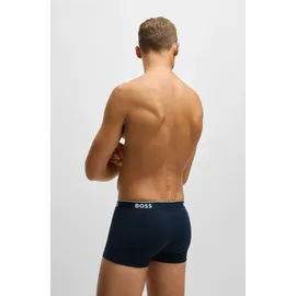 Boss Power Boxershorts 3 Einheiten Open Blue 2XL